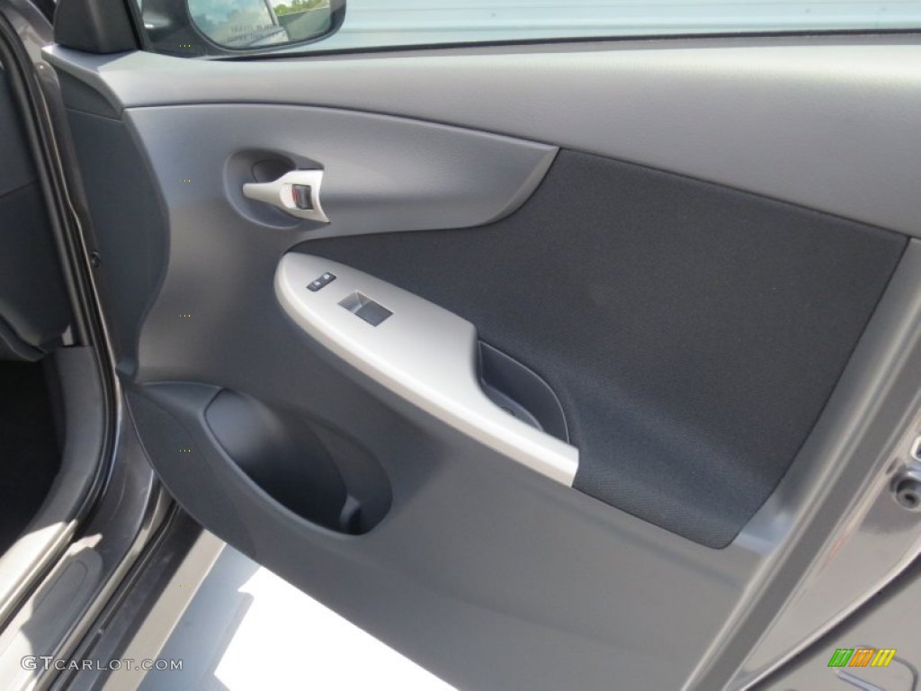 2012 Corolla S - Magnetic Gray Metallic / Dark Charcoal photo #14