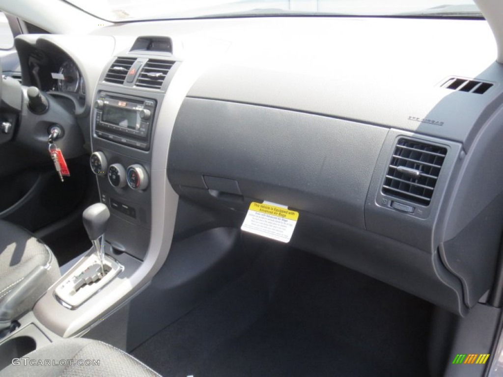 2012 Corolla S - Magnetic Gray Metallic / Dark Charcoal photo #15