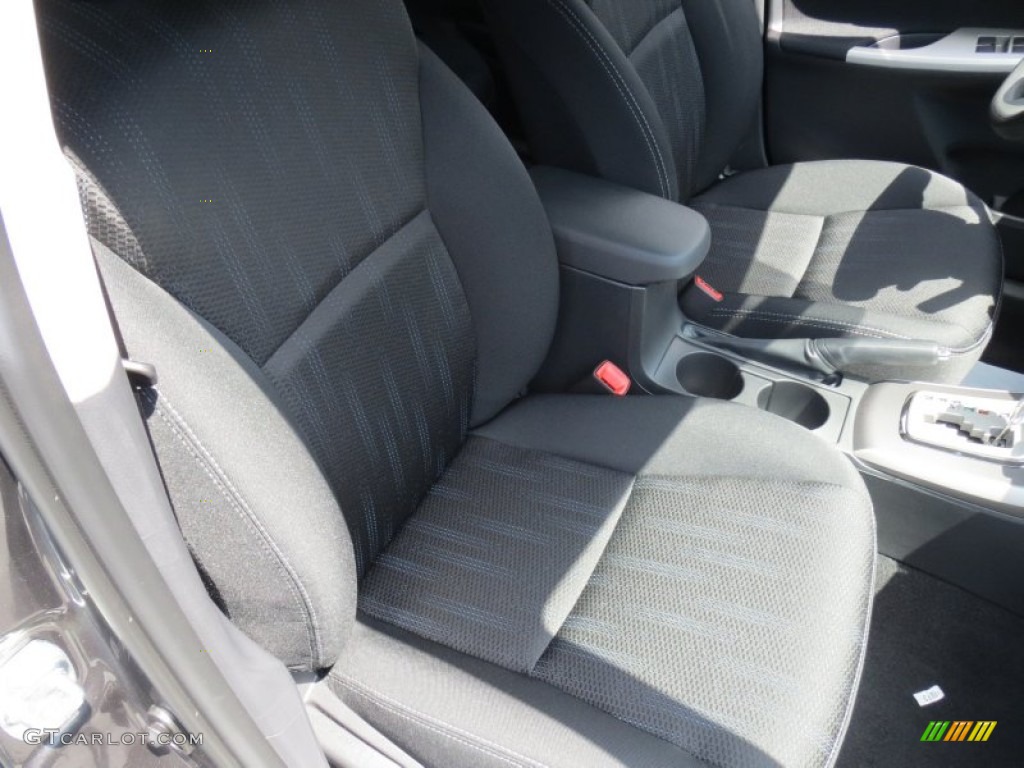 2012 Corolla S - Magnetic Gray Metallic / Dark Charcoal photo #16