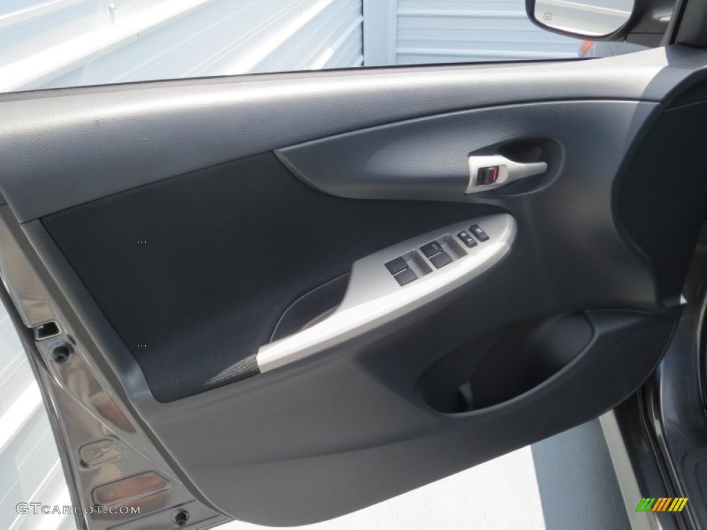 2012 Corolla S - Magnetic Gray Metallic / Dark Charcoal photo #20