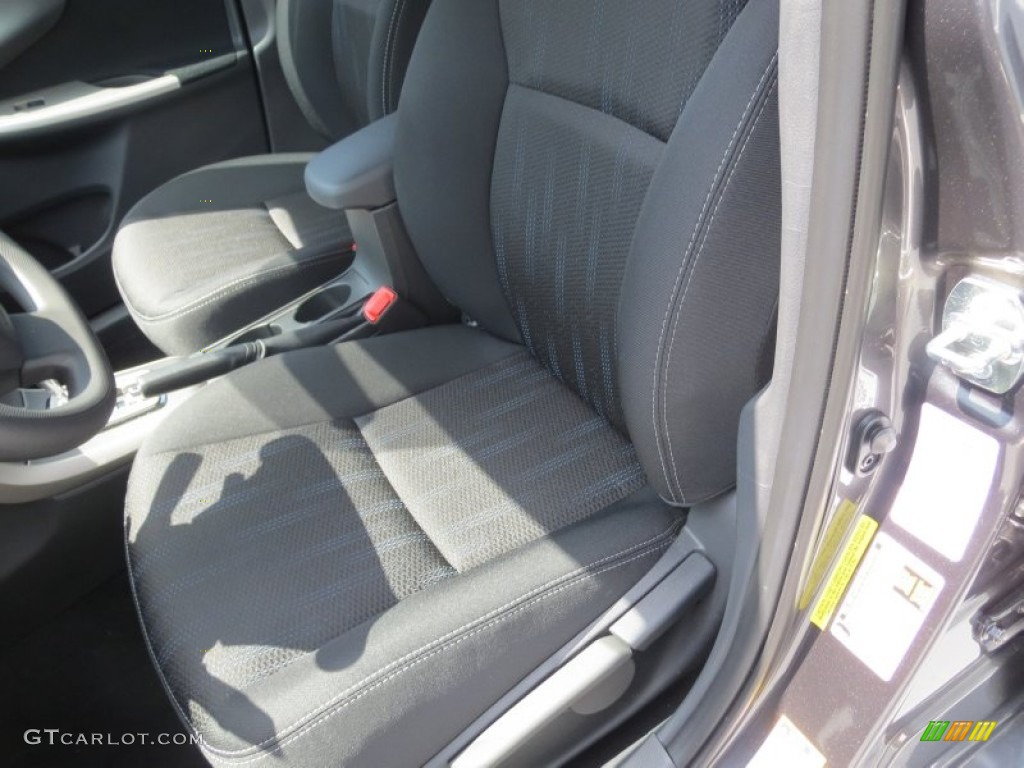 2012 Corolla S - Magnetic Gray Metallic / Dark Charcoal photo #22
