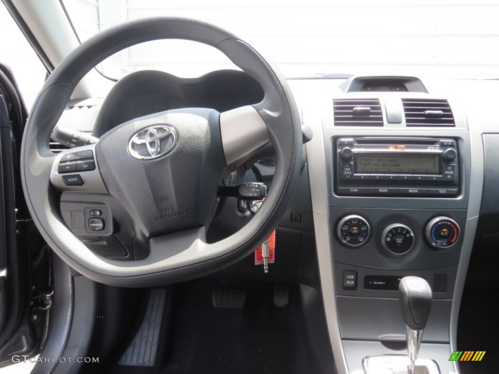2012 Corolla S - Magnetic Gray Metallic / Dark Charcoal photo #24