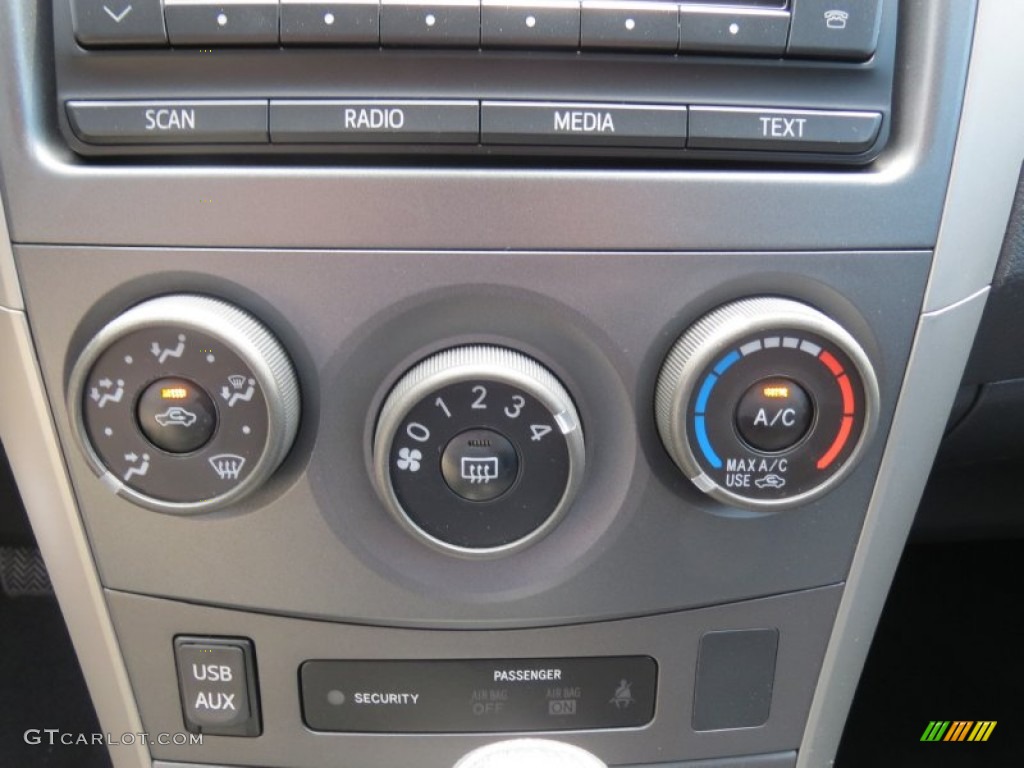 2012 Corolla S - Magnetic Gray Metallic / Dark Charcoal photo #27