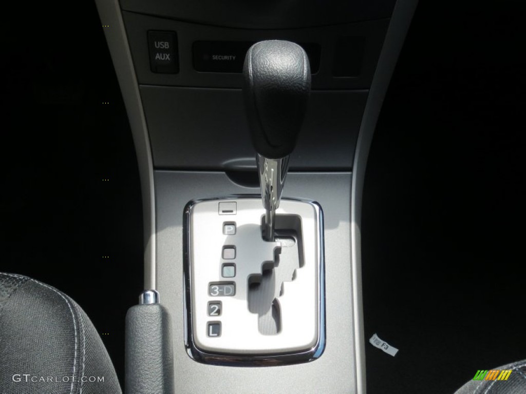 2012 Corolla S - Magnetic Gray Metallic / Dark Charcoal photo #28