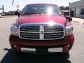 2006 Inferno Red Crystal Pearl Dodge Ram 1500 Laramie Quad Cab  photo #8