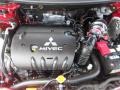 2.0L DOHC 16V MIVEC Inline 4 Cylinder 2008 Mitsubishi Lancer ES Engine