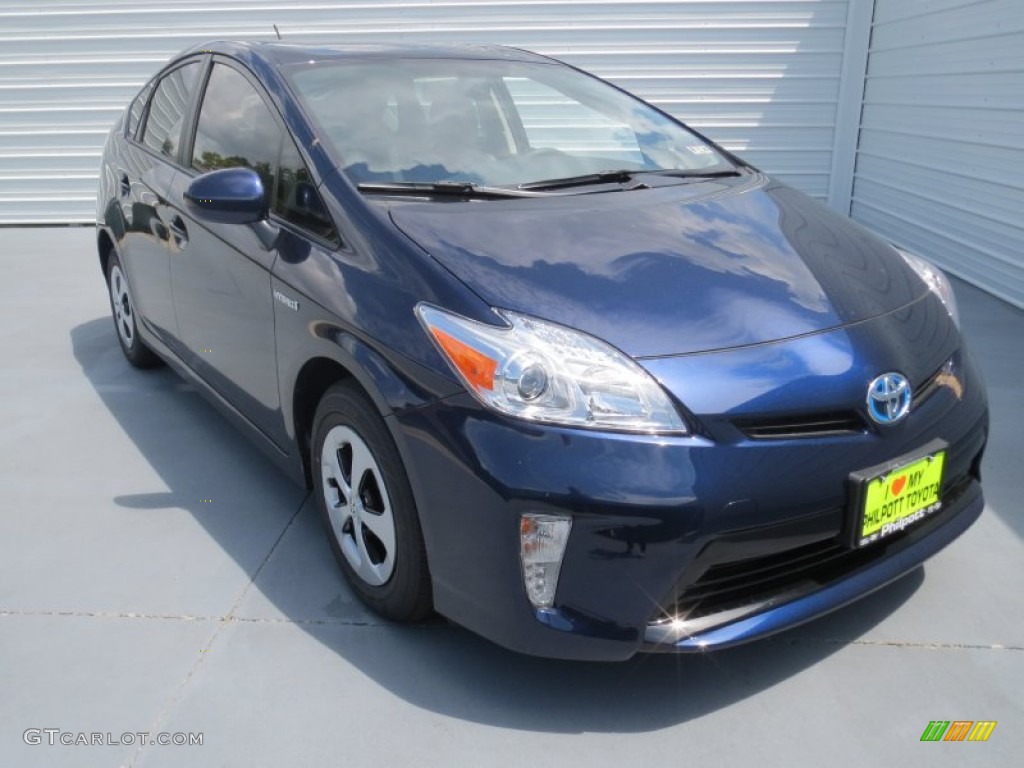 Nautical Blue Metallic Toyota Prius 3rd Gen