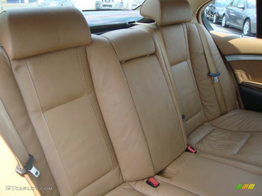 2004 7 Series 745i Sedan - Alpine White / Dark Beige/Beige III photo #17