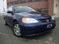 2003 Eternal Blue Pearl Honda Civic EX Coupe  photo #2