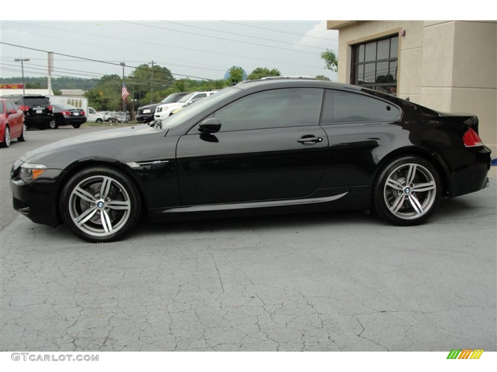 Black Sapphire Metallic 2007 BMW M6 Coupe Exterior Photo #69209840