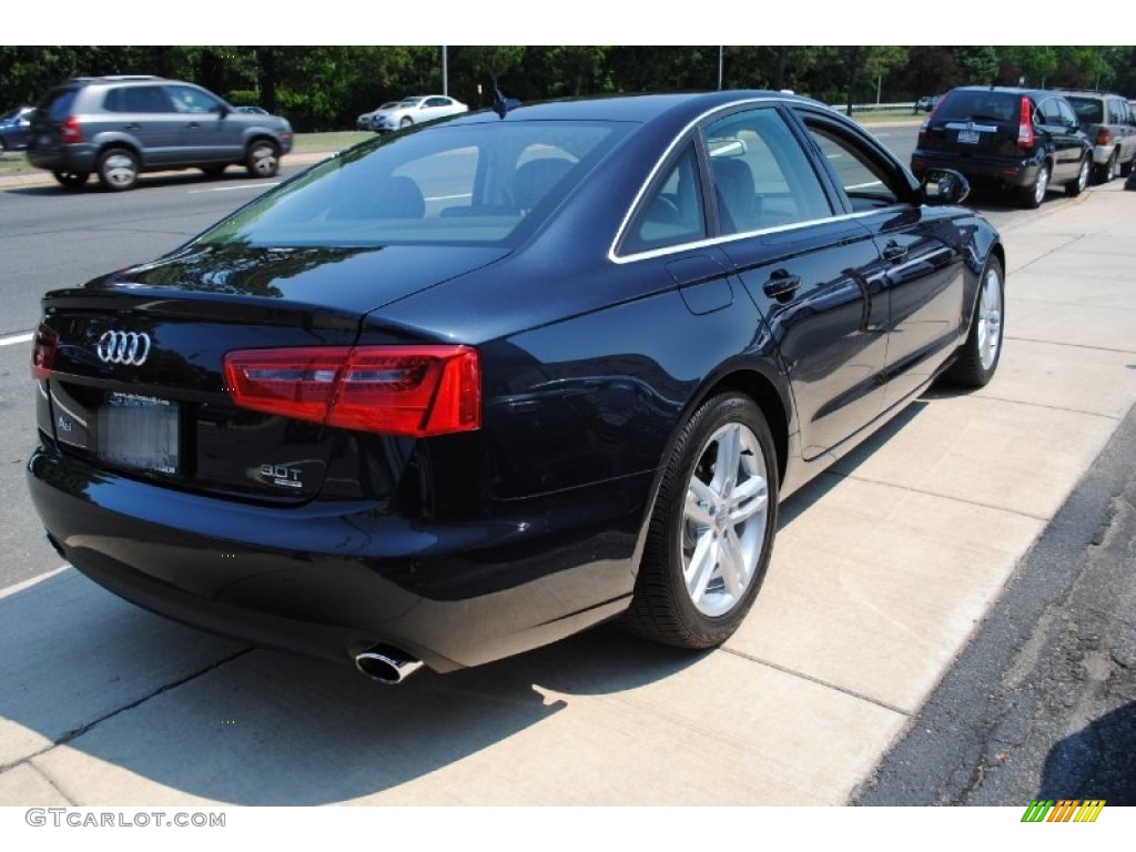 Moonlight Blue Metallic 2012 Audi A6 3.0T quattro Sedan Exterior Photo #69210815