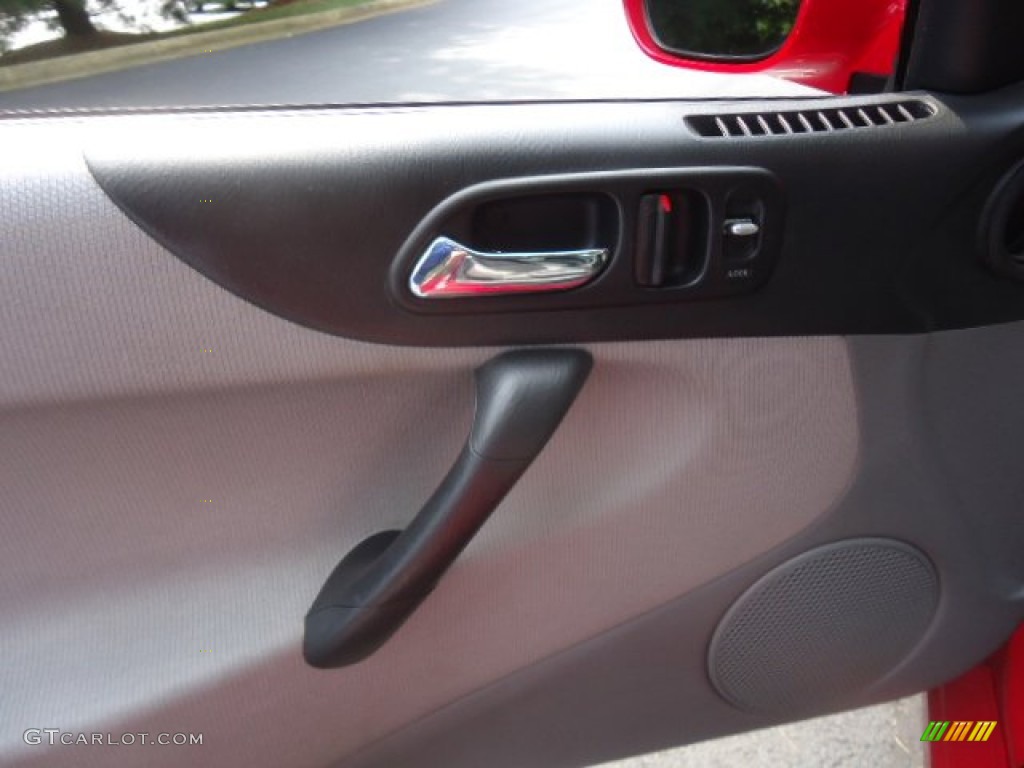 2003 Honda Insight Hybrid Black Door Panel Photo #69210857