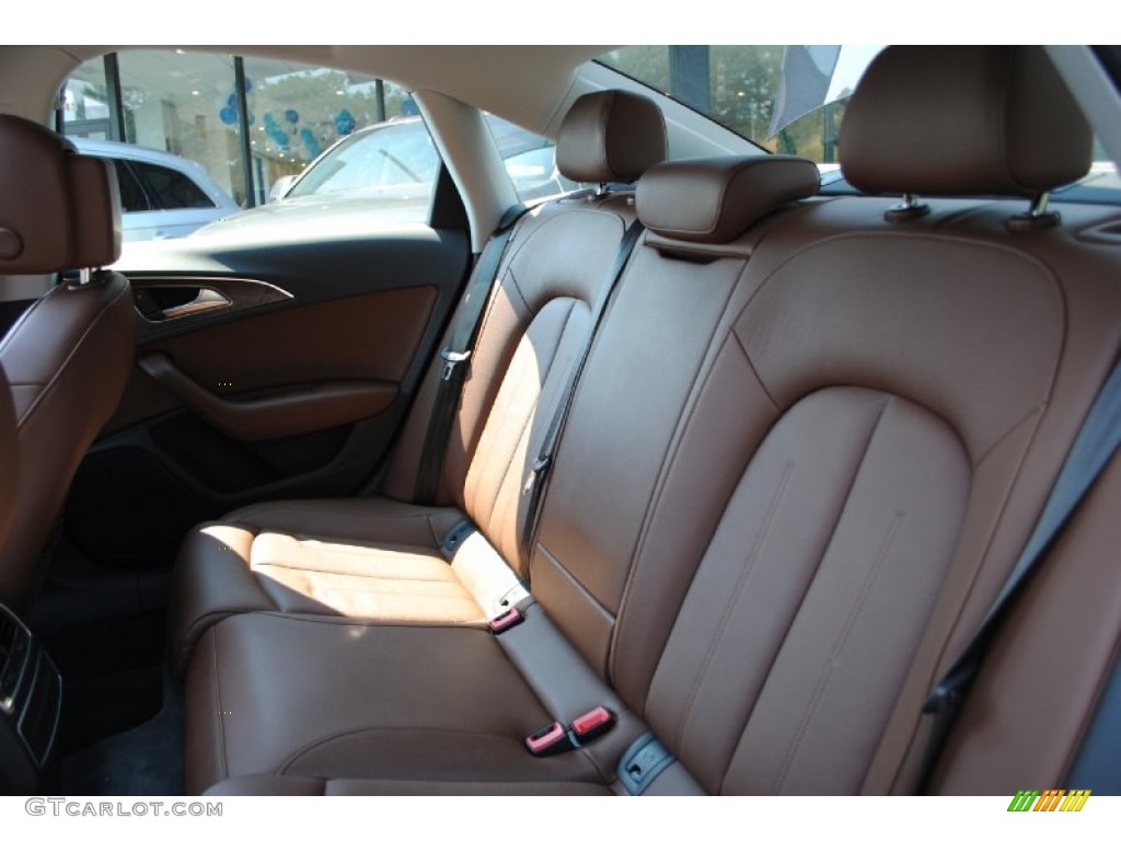 2012 Audi A6 3.0T quattro Sedan Rear Seat Photo #69210872
