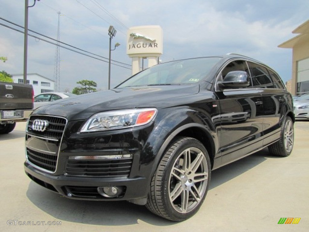 Phantom Black Pearl Effect 2008 Audi Q7 4.2 Premium quattro Exterior Photo #69210977