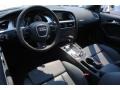Black Silk Nappa Leather Prime Interior Photo for 2009 Audi S5 #69210986