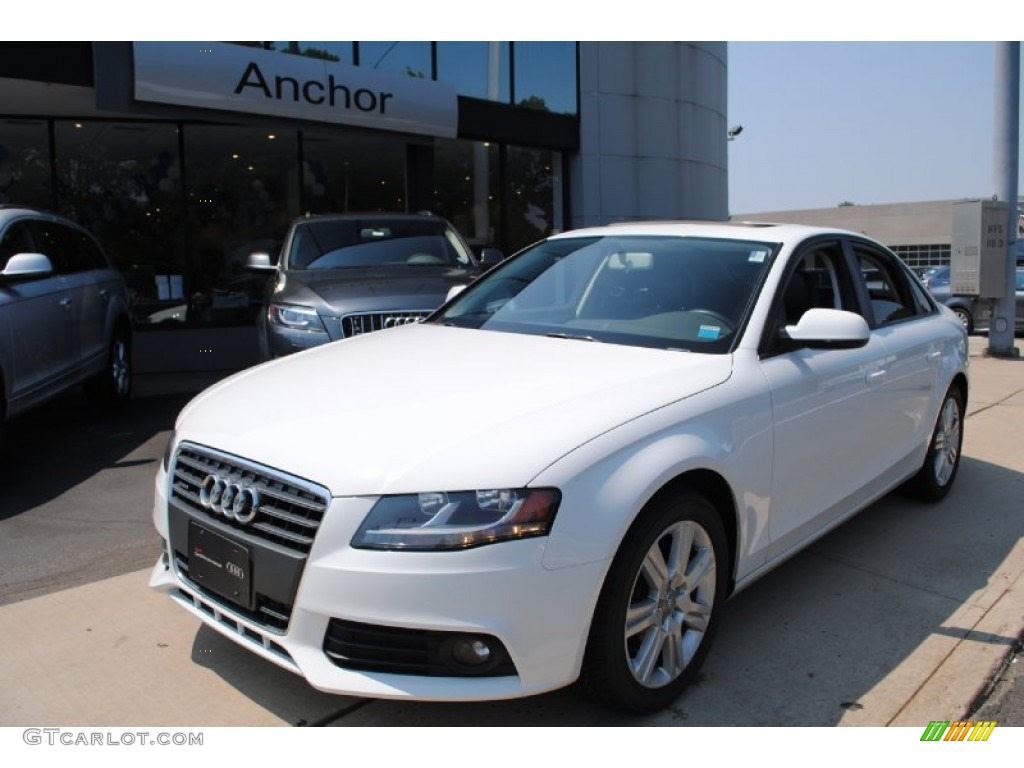 2010 Ibis White Audi A4 2.0T quattro Sedan 69149995 Photo 2