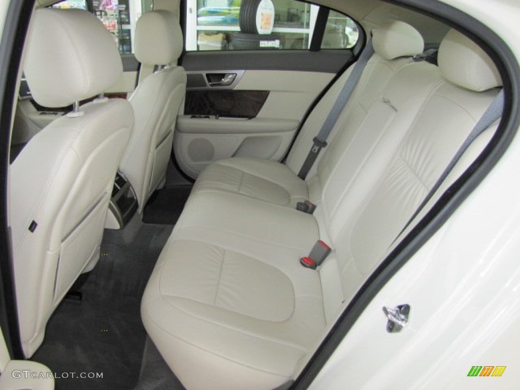 Ivory/Oyster Interior 2009 Jaguar XF Luxury Photo #69212615