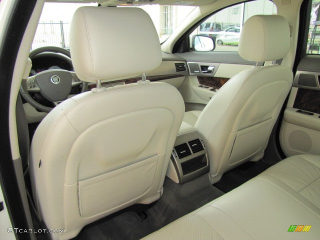 2009 Jaguar XF Luxury Rear Seat Photo #69212777