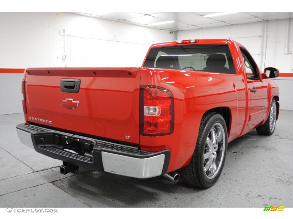 Victory Red 2008 Chevrolet Silverado 1500 LT Regular Cab Exterior Photo #69215338