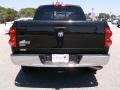 2008 Brilliant Black Crystal Pearl Dodge Ram 2500 Big Horn Quad Cab  photo #4