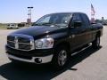 2008 Brilliant Black Crystal Pearl Dodge Ram 2500 Big Horn Quad Cab  photo #7