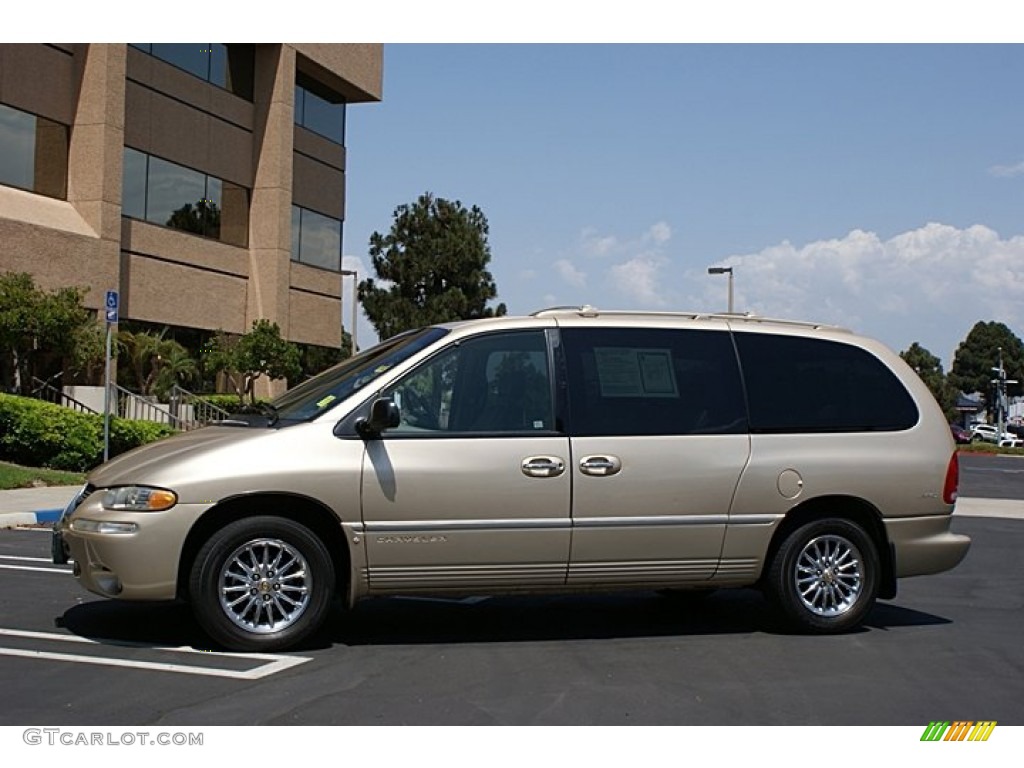 Champagne Pearl 2000 Chrysler Town & Country Limited Exterior Photo #69215825
