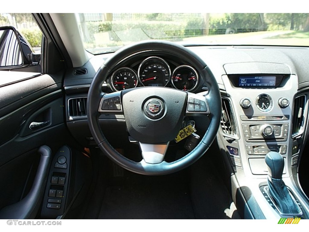 2010 Cadillac CTS 3.0 Sedan Ebony Dashboard Photo #69216273