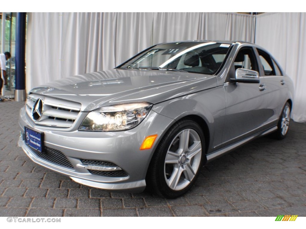 Palladium Silver Metallic 2011 Mercedes-Benz C 300 Sport 4Matic Exterior Photo #69217089