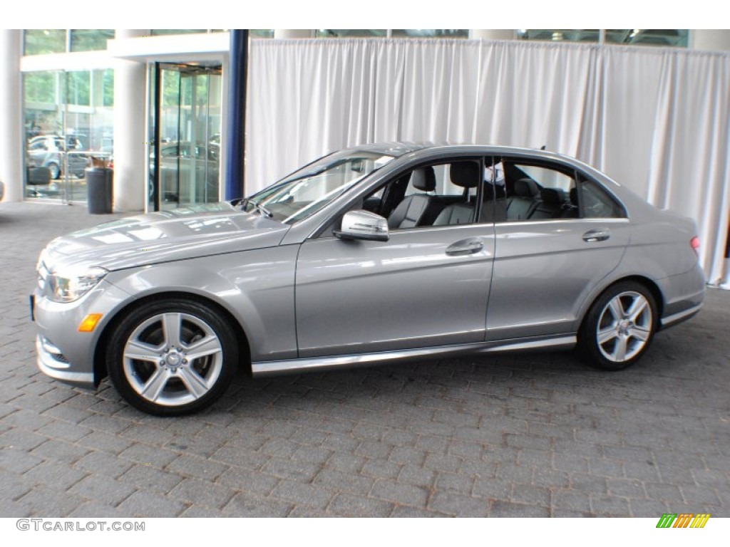 Palladium Silver Metallic 2011 Mercedes-Benz C 300 Sport 4Matic Exterior Photo #69217107