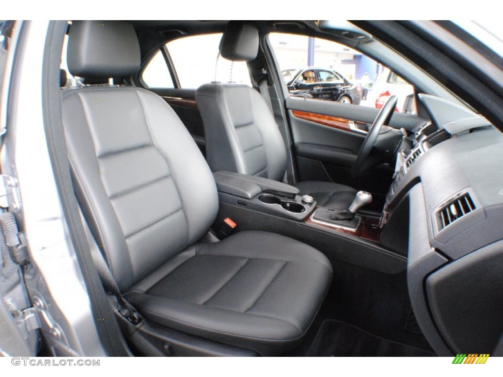 Black Interior 2011 Mercedes-Benz C 300 Sport 4Matic Photo #69217163