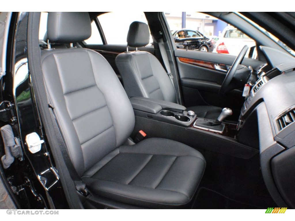 Black Interior 2011 Mercedes Benz C 300 Sport 4matic Photo