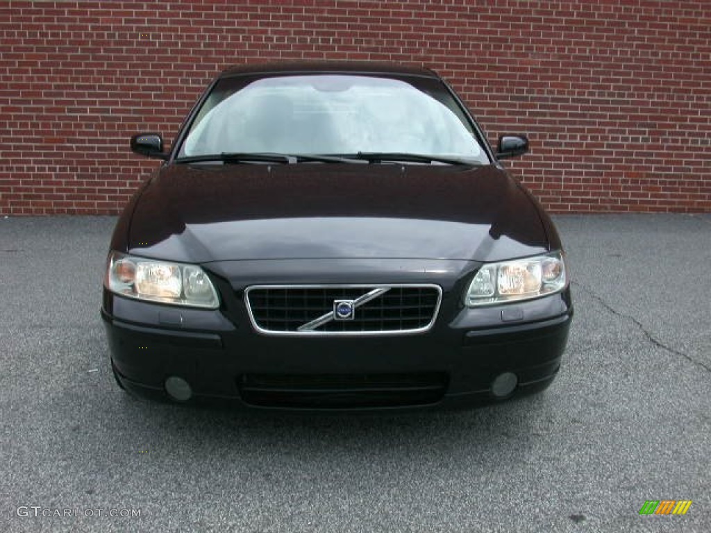2005 S60 2.5T - Black / Taupe/Light Taupe photo #7