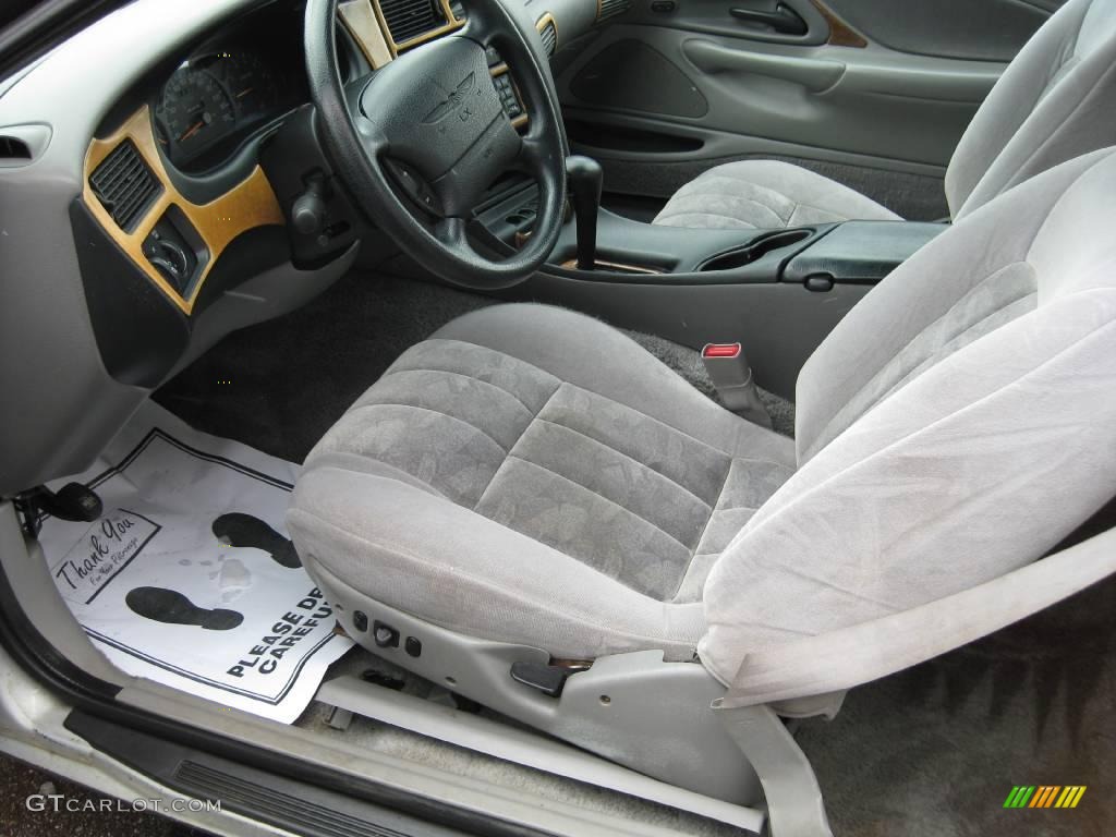 1997 Thunderbird LX Coupe - Silver Frost Metallic / Grey photo #6