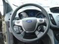 Medium Light Stone 2013 Ford Escape SE 1.6L EcoBoost 4WD Steering Wheel