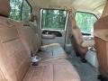 Castano Leather 2005 Ford F350 Super Duty King Ranch Crew Cab Dually Interior Color