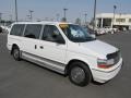 1991 Bright White Plymouth Grand Voyager SE  photo #1