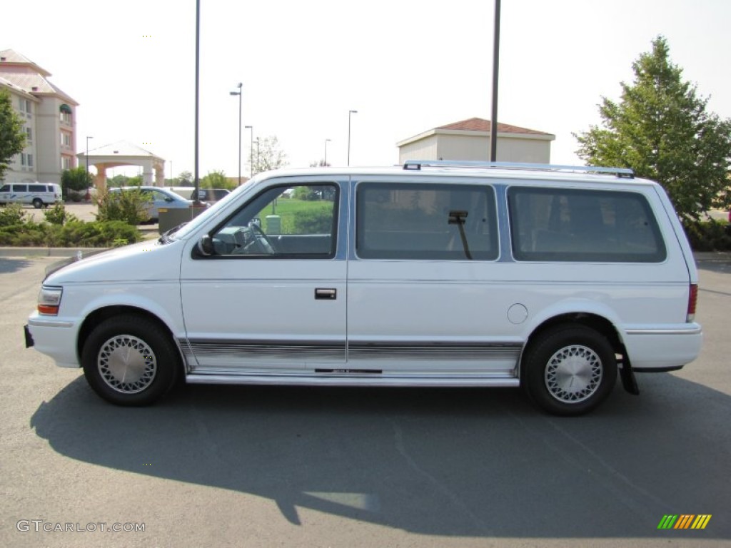 1991 Grand Voyager SE - Bright White / Blue photo #4