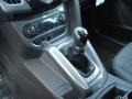 2012 Ford Focus Charcoal Black Leather Interior Transmission Photo