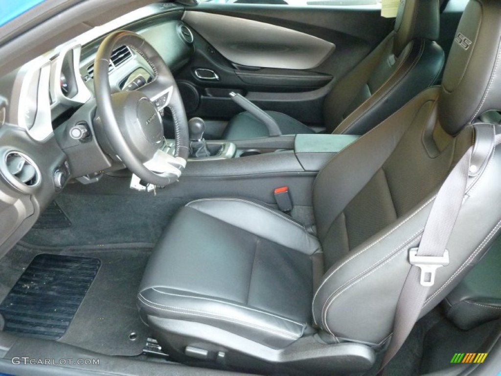 Black Interior 2010 Chevrolet Camaro SS/RS Coupe Photo #69219174