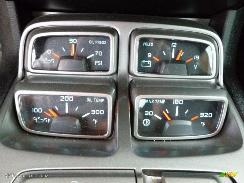 2010 Chevrolet Camaro SS/RS Coupe Gauges Photo #69219285