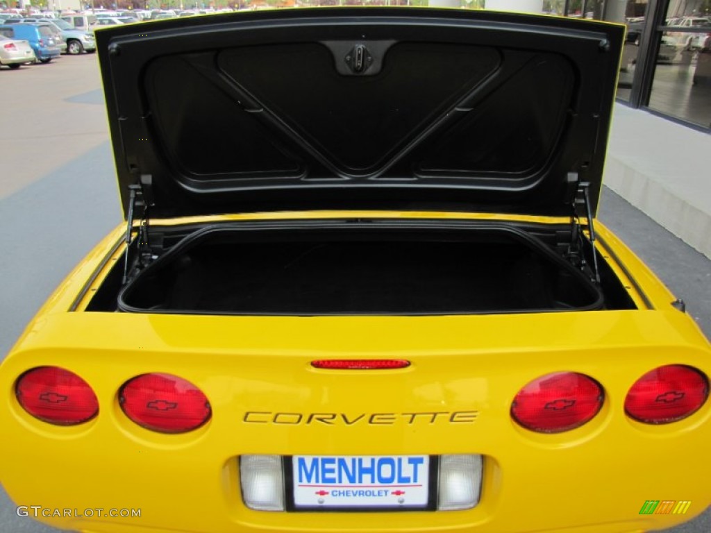 2000 Corvette Convertible - Millennium Yellow / Black photo #23