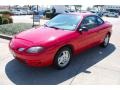 1999 Bright Red Ford Escort ZX2 Coupe  photo #3