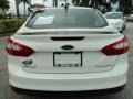 2012 White Platinum Tricoat Metallic Ford Focus Titanium Sedan  photo #7