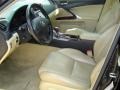 Cashmere Front Seat Photo for 2007 Lexus IS #69220323