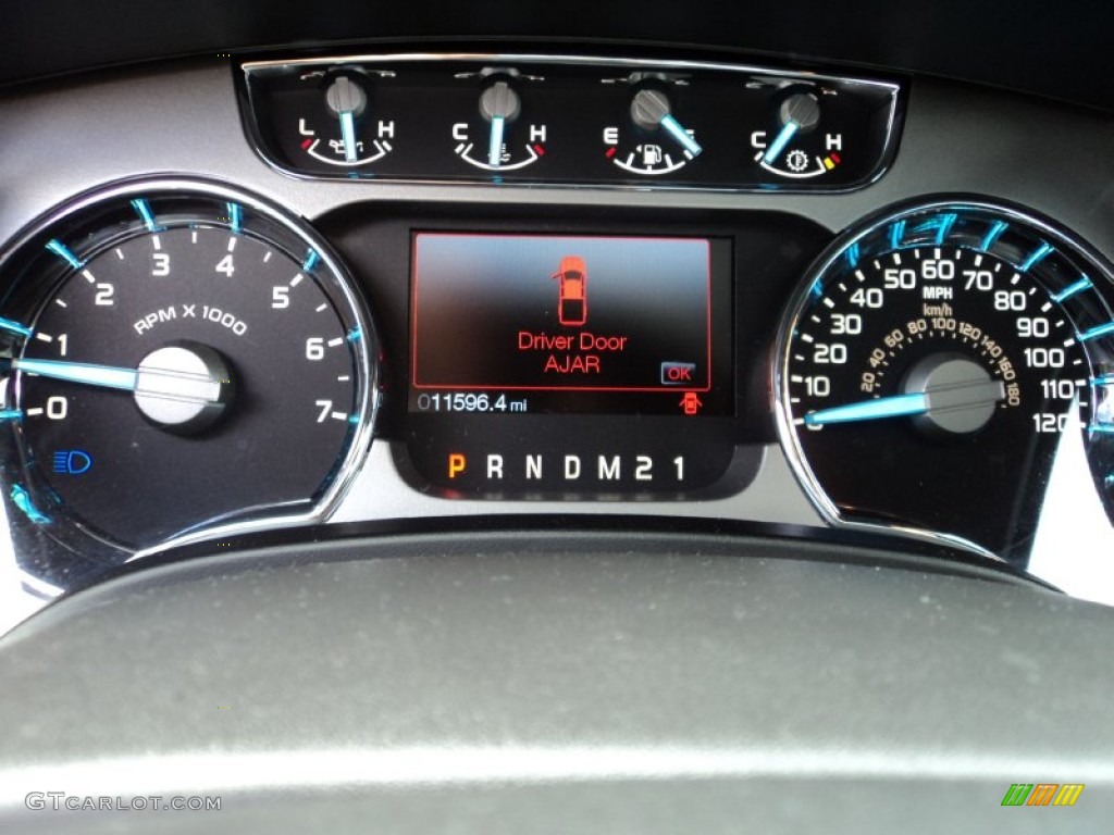 2011 Ford F150 Limited SuperCrew 4x4 Gauges Photo #69222045