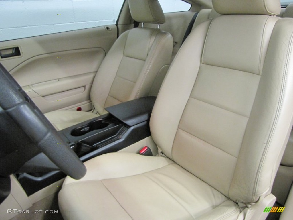 2005 Mustang V6 Premium Coupe - Mineral Grey Metallic / Medium Parchment photo #9