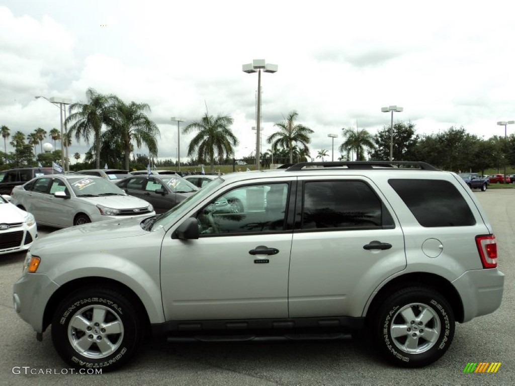 2009 Escape XLT V6 - Brilliant Silver Metallic / Stone photo #12