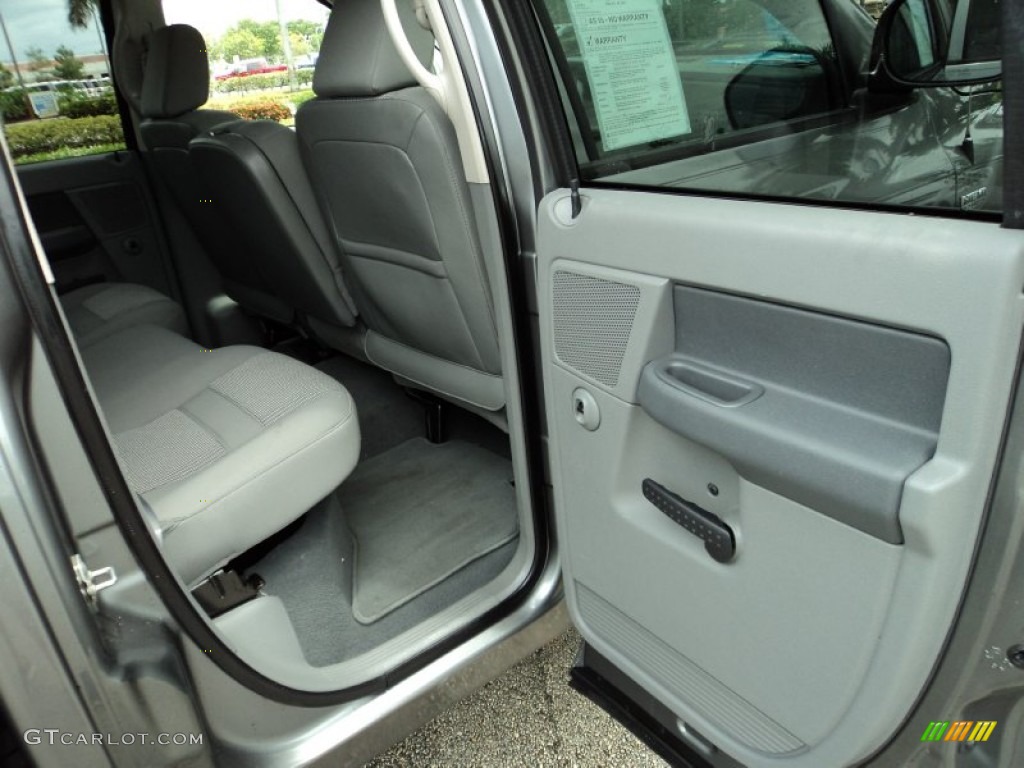 2008 Ram 1500 Big Horn Edition Quad Cab - Mineral Gray Metallic / Medium Slate Gray photo #21