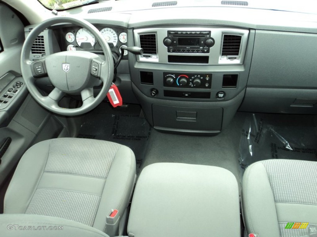 2008 Ram 1500 Big Horn Edition Quad Cab - Mineral Gray Metallic / Medium Slate Gray photo #23