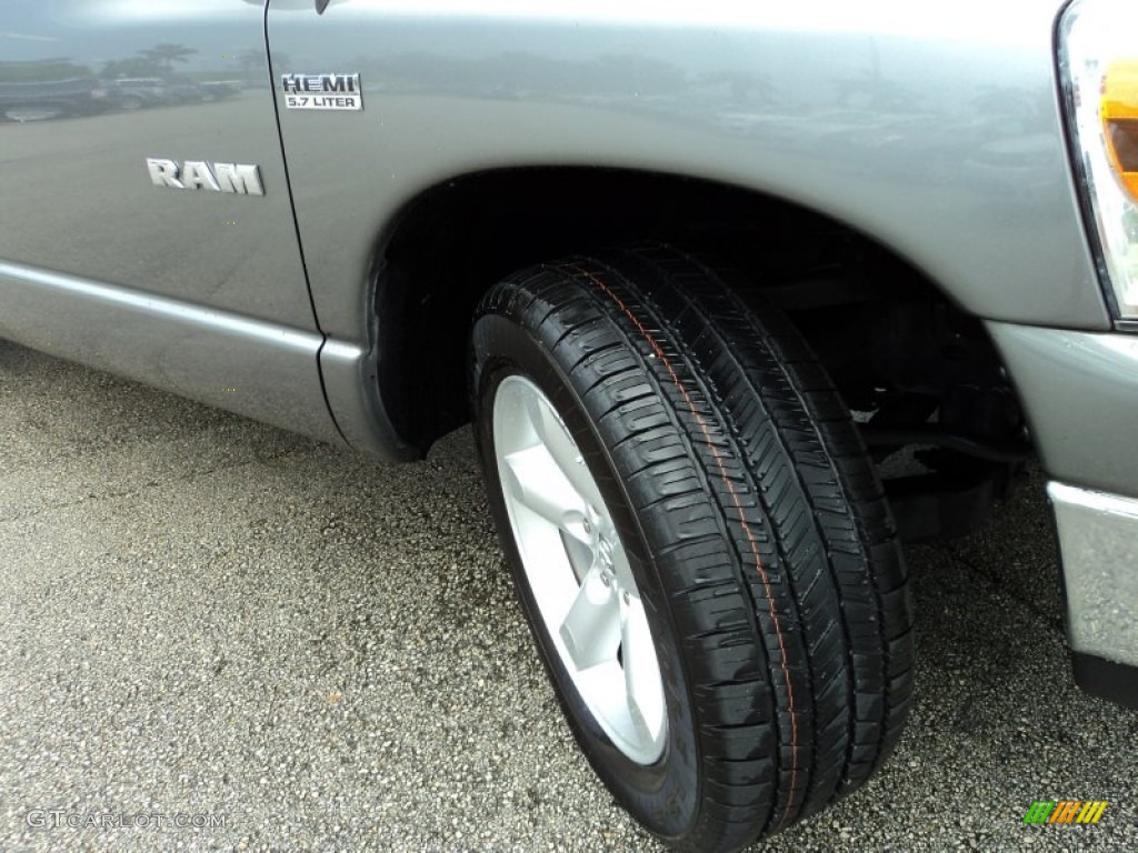 2008 Ram 1500 Big Horn Edition Quad Cab - Mineral Gray Metallic / Medium Slate Gray photo #28